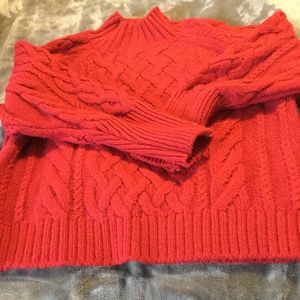 GAP RED SWEATER